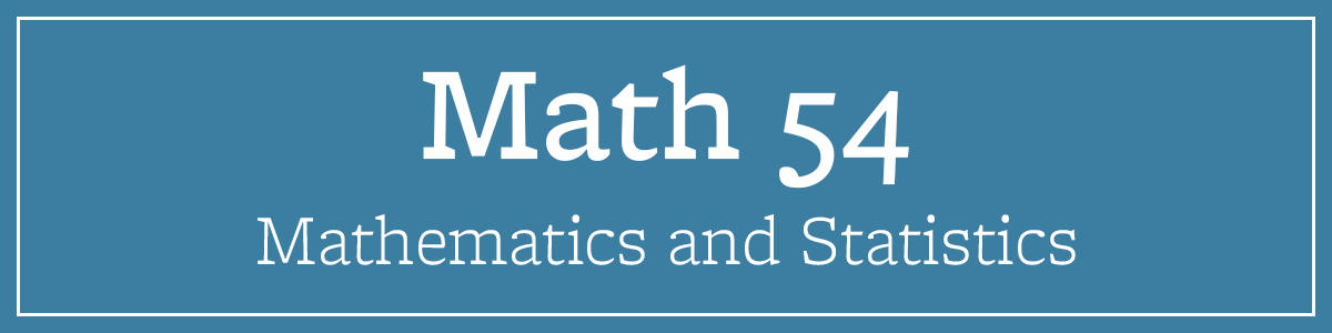 Math 54 Student Learning Center Math 54 Review Sessions Fall 2022