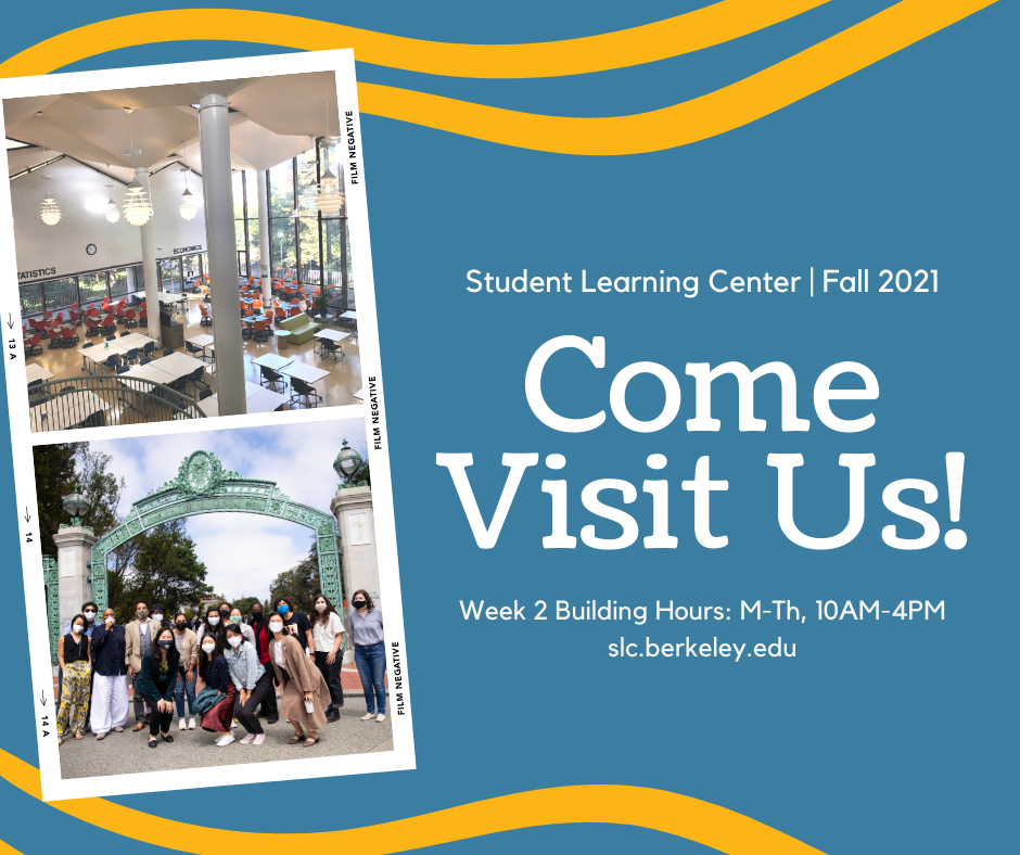 Come visit us student learning center
