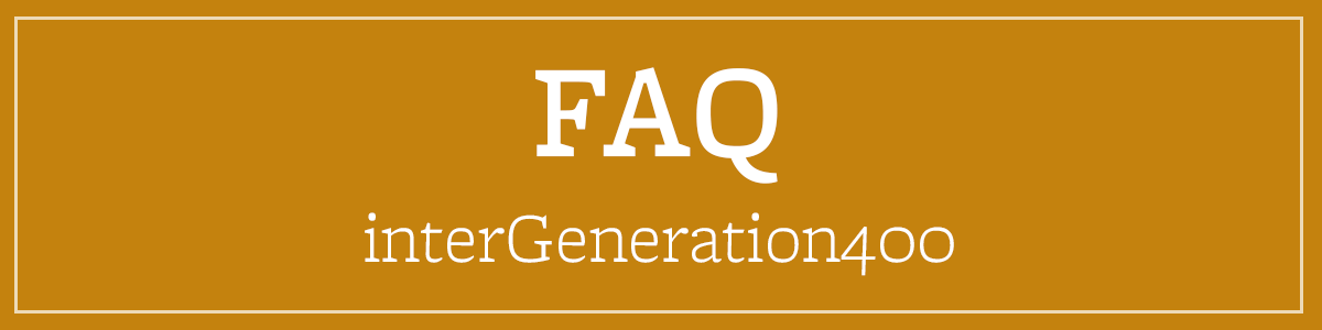 interGeneration400 FAQ