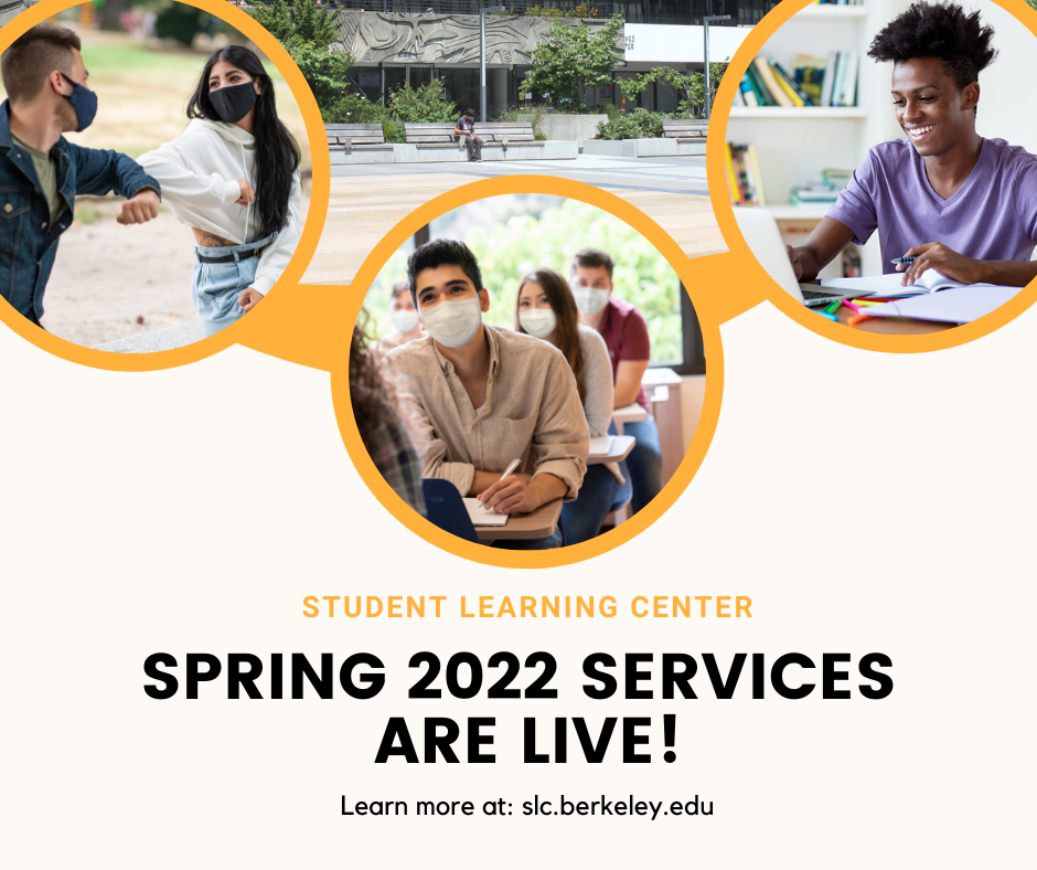 Flyer stating that SLC spring 2022 services are live.