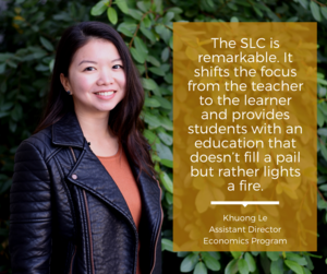 Staff profile of Khuong Le, Assistant Director of the Science Program